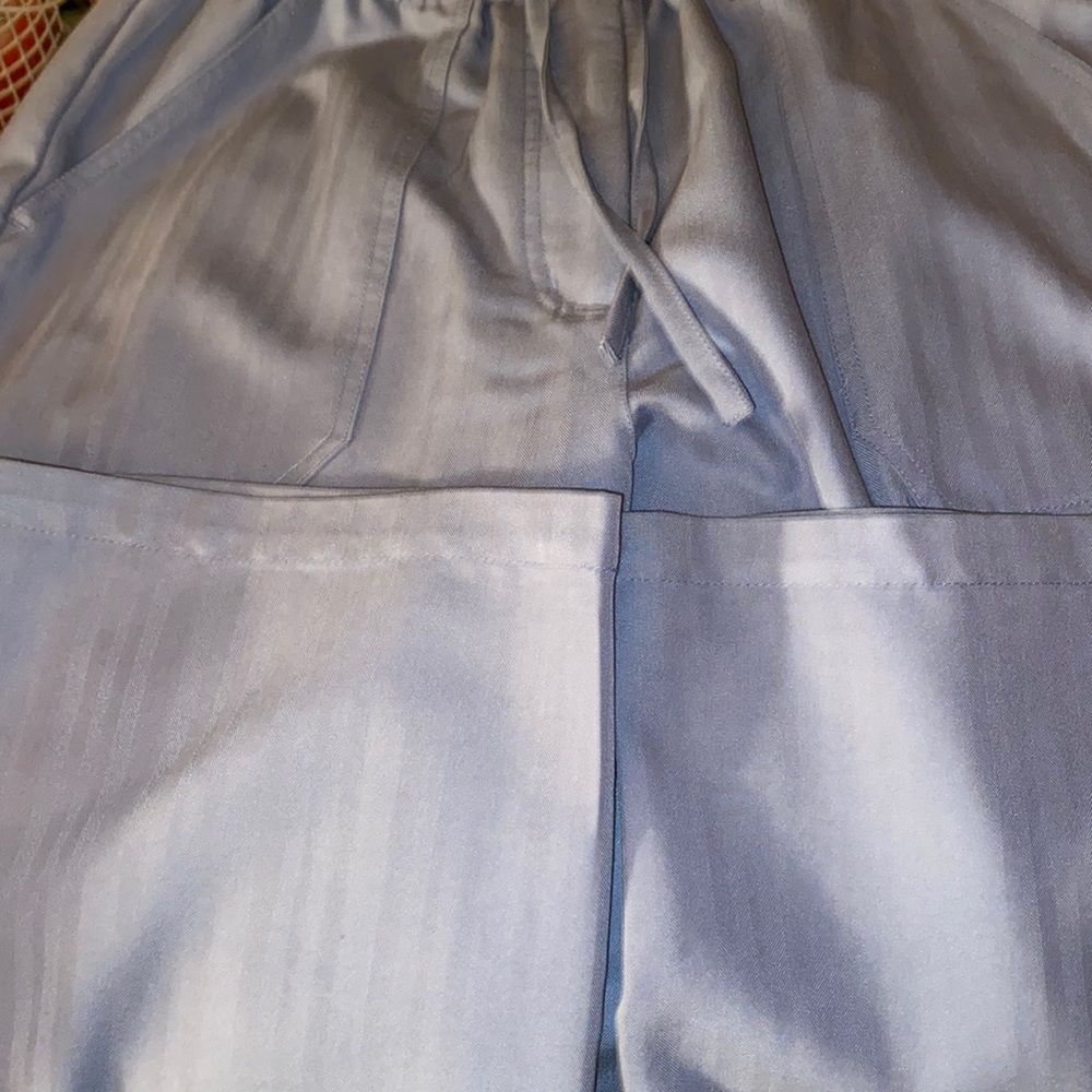 Blue linen pants size M